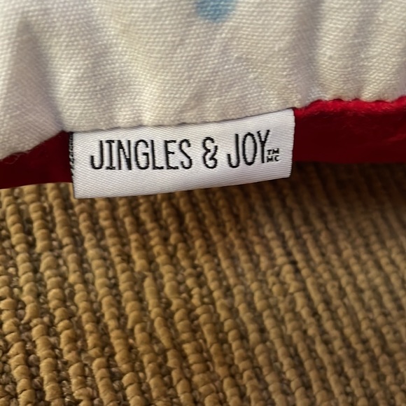 Jingles and Joy Pillow ADORABLE! - Picture 3 of 6